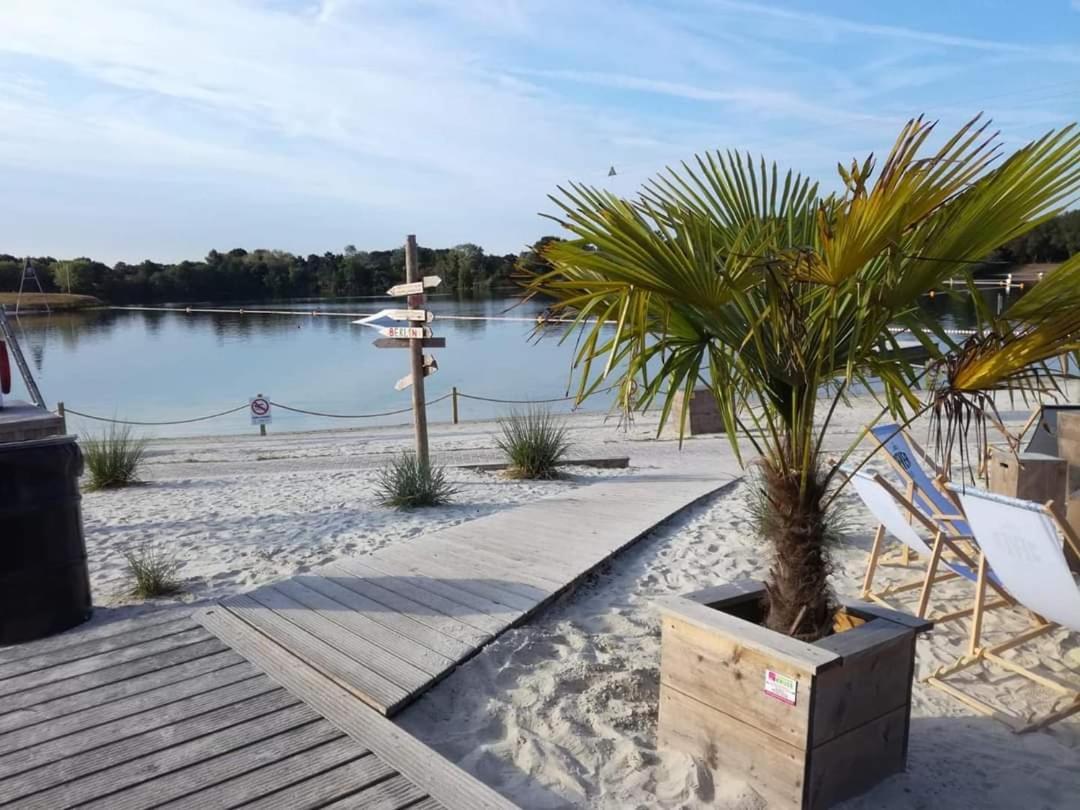 Neu! Ferienhaus Sonnenschein Am Badesee Aurich Eksteriør bilde