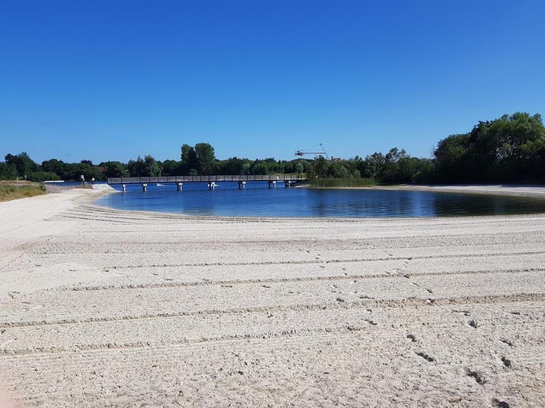 Neu! Ferienhaus Sonnenschein Am Badesee Aurich Eksteriør bilde